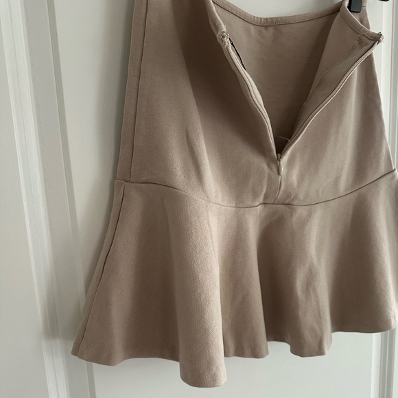 Guess Los Angeles High Waisted Ponte Flounce Mini Skirt - Picture 5 of 7